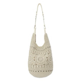 The Sak Los Feliz 120 Hobo - Hand Crochet - Natural Medallion