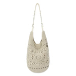 The Sak Los Feliz 120 Hobo - Hand Crochet - Natural Medallion