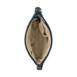 The Sak Melrose Crossbody - Hand Crochet - Denim Tonal Straw
