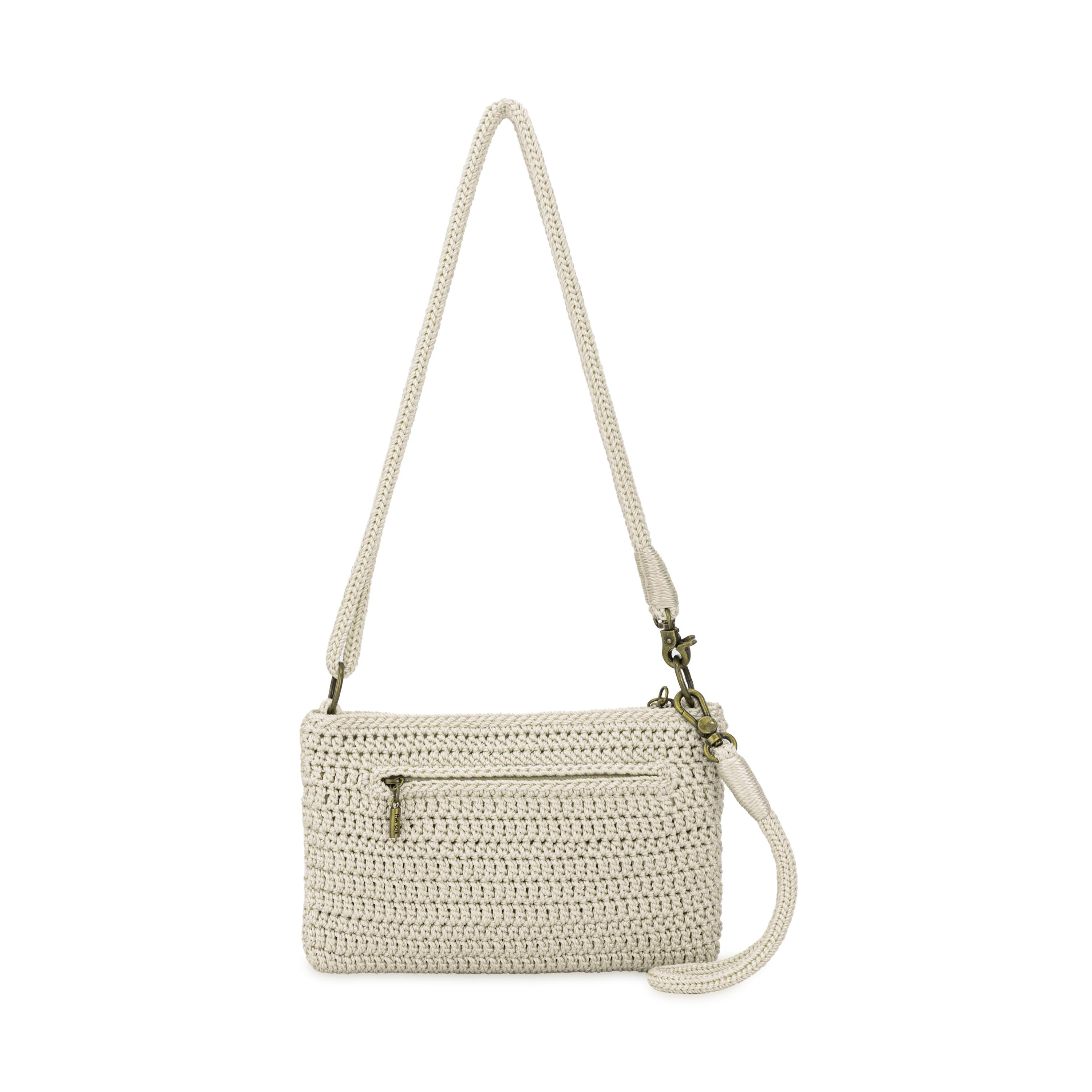 savings challeng スクエア スイーツ Nj_saving Vita Convertible Wristlet in Natural Strawberries Crochet – The Sak
