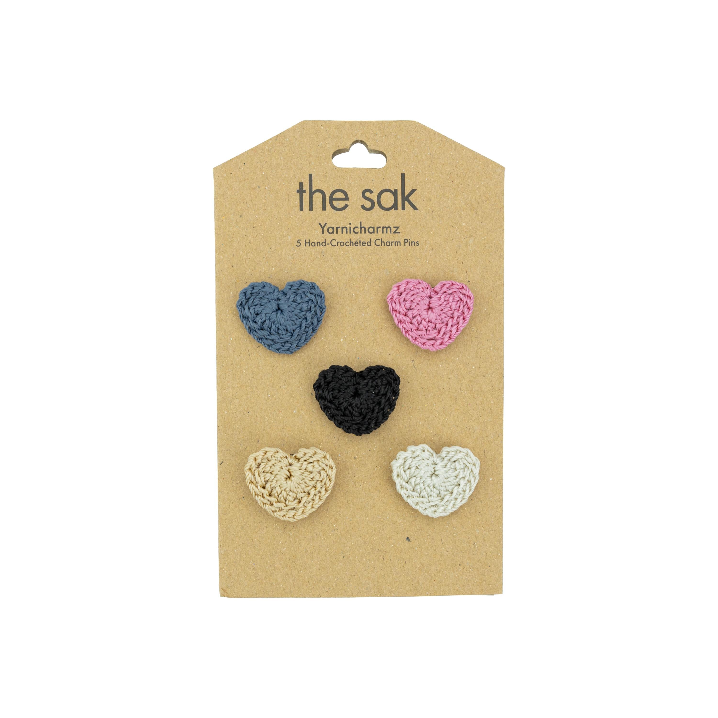 Yarnicharmz 5 Pack in Love Hearts Crochet – The Sak