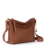 The Sak Melrose Crossbody - Leather - Cognac Woven