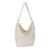 The Sak Sequoia Hobo - Leather - Stone Woven