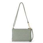 The Sak Vita Convertible Wristlet - Leather - Meadow Woven