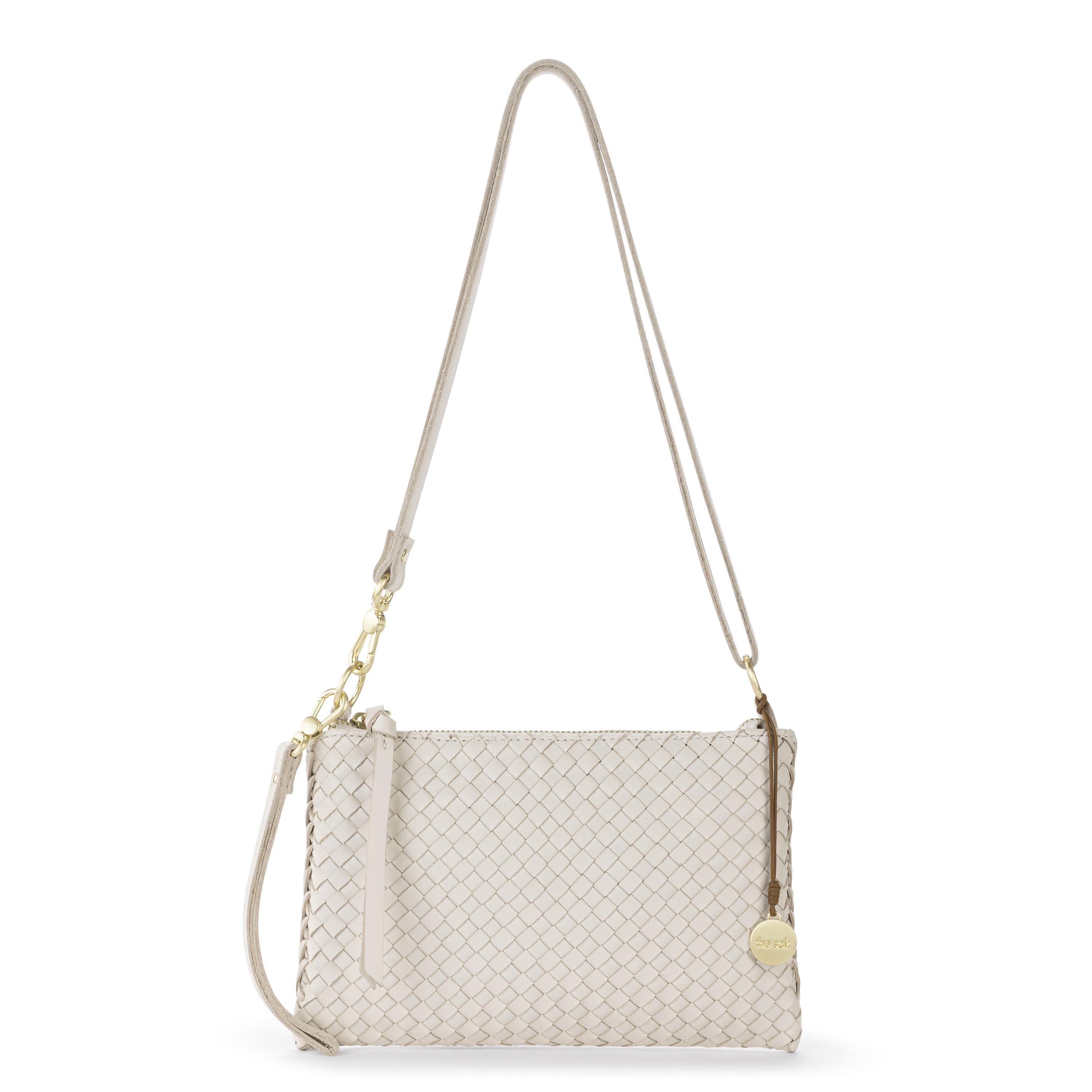 Vita Convertible Wristlet - Leather - Stone Woven – The Sak