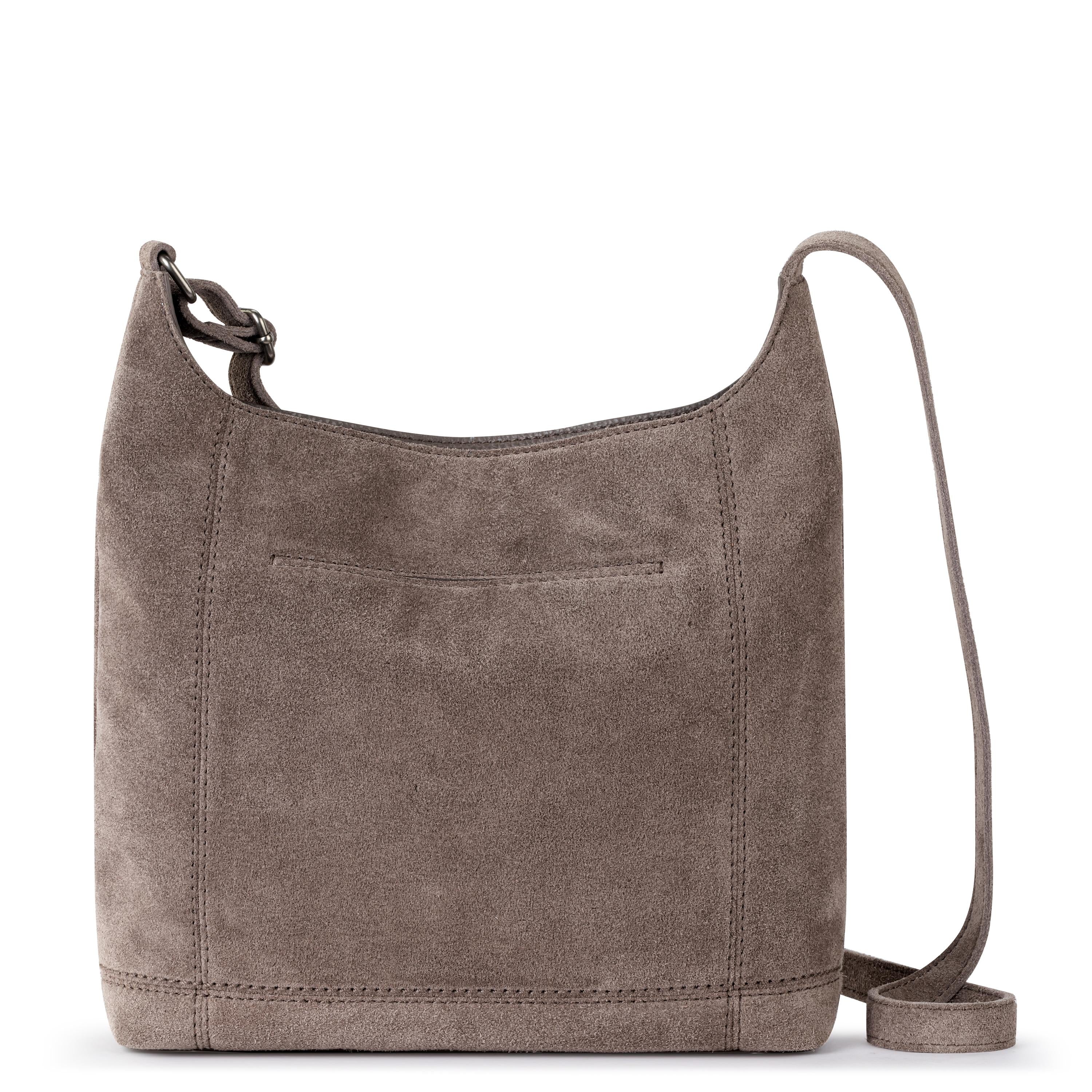 The Sak De Young Crossbody - Leather - Mushroom Suede