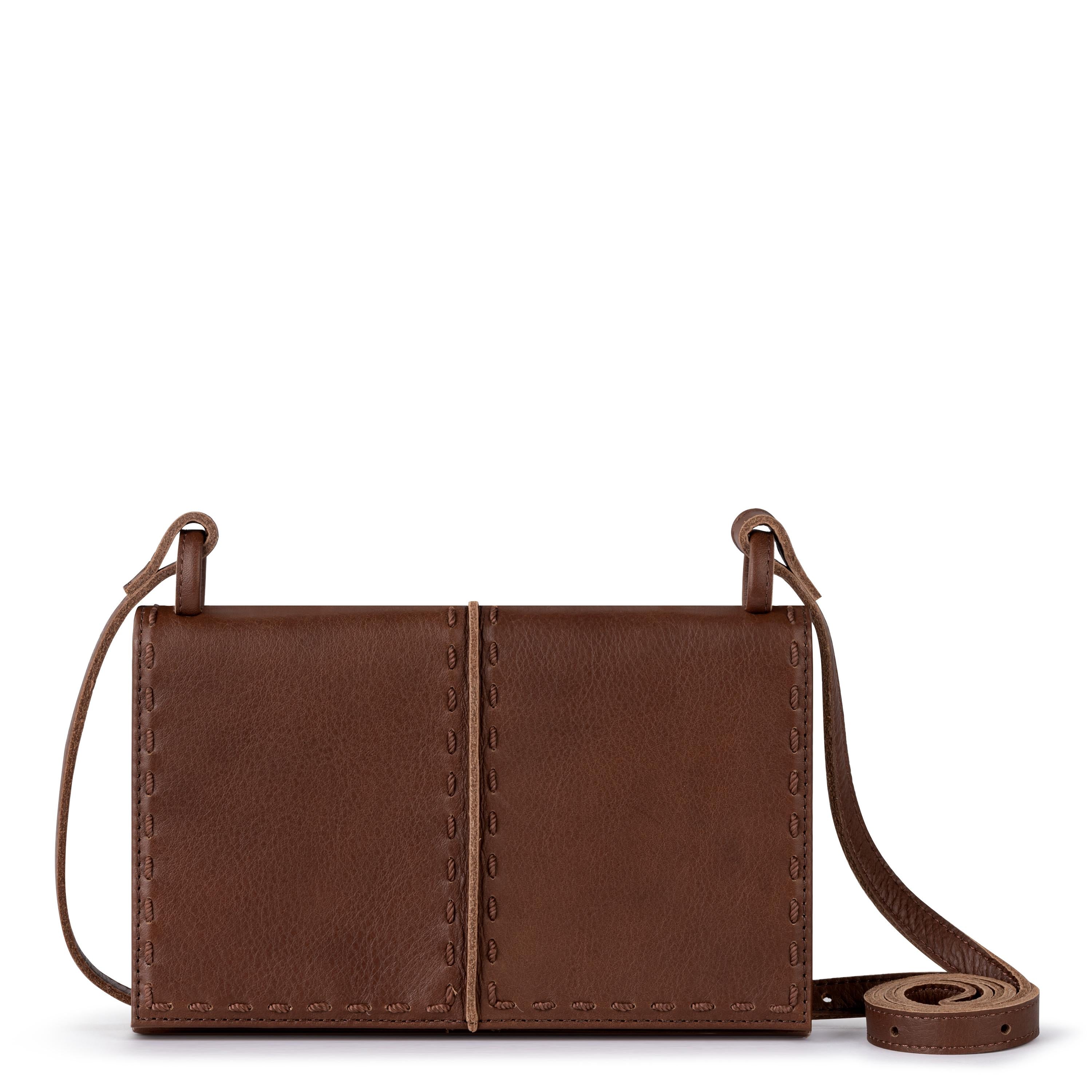 The Sak Los Feliz Phone Wallet - Leather - Whiskey