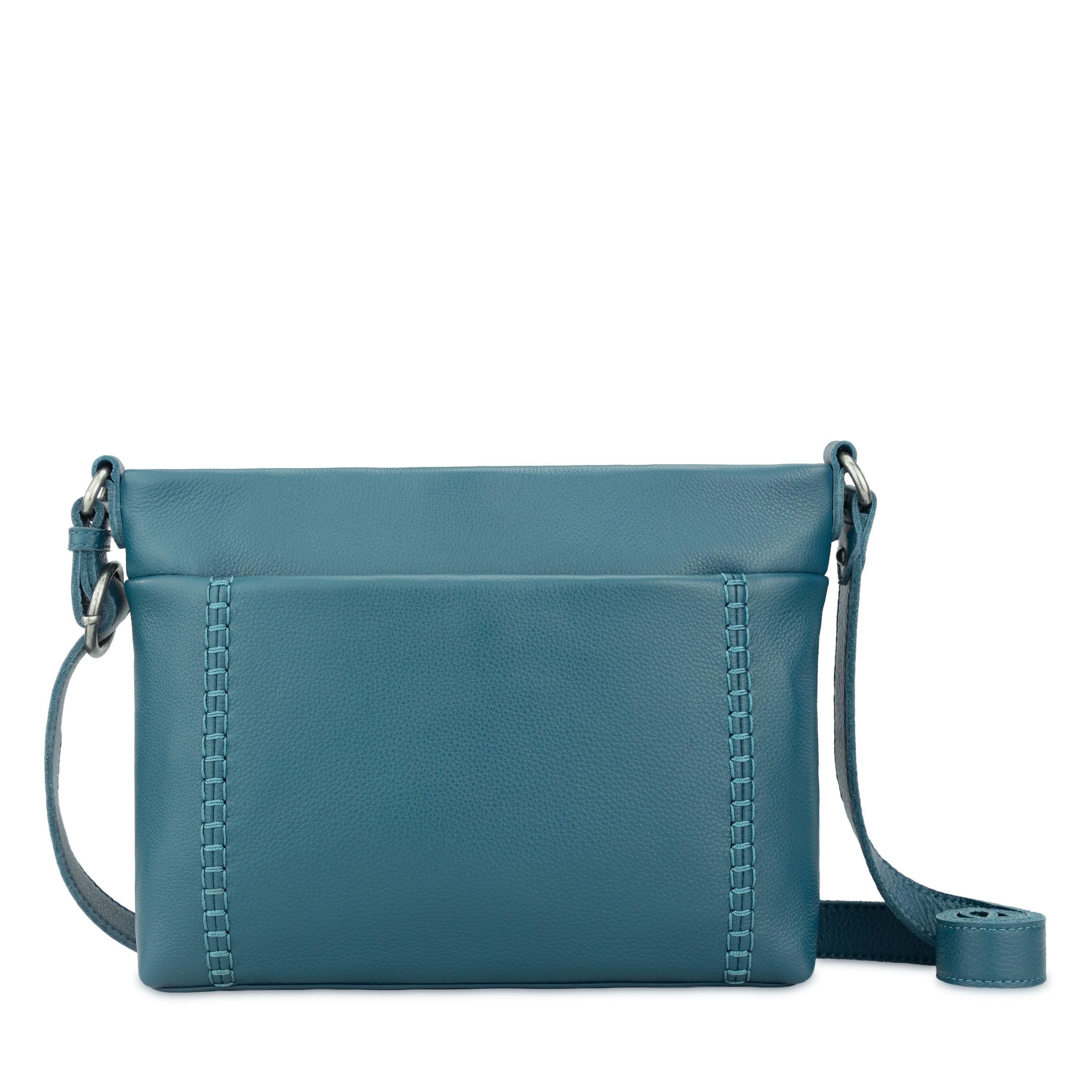 Melrose Crossbody Bag in Deep Teal Leather – The Sak