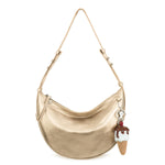 The Sak Tess Shoulder Bag - Leather - Light Gold