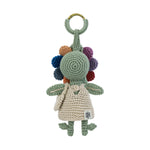 The Sak Sunbudz Sunflower Dangle - Hand Crochet - Pollee