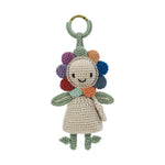 The Sak Sunbudz Sunflower Dangle - Hand Crochet - Pollee