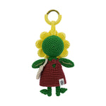 The Sak Sunbudz Sunflower Dangle - Hand Crochet - Sunnee