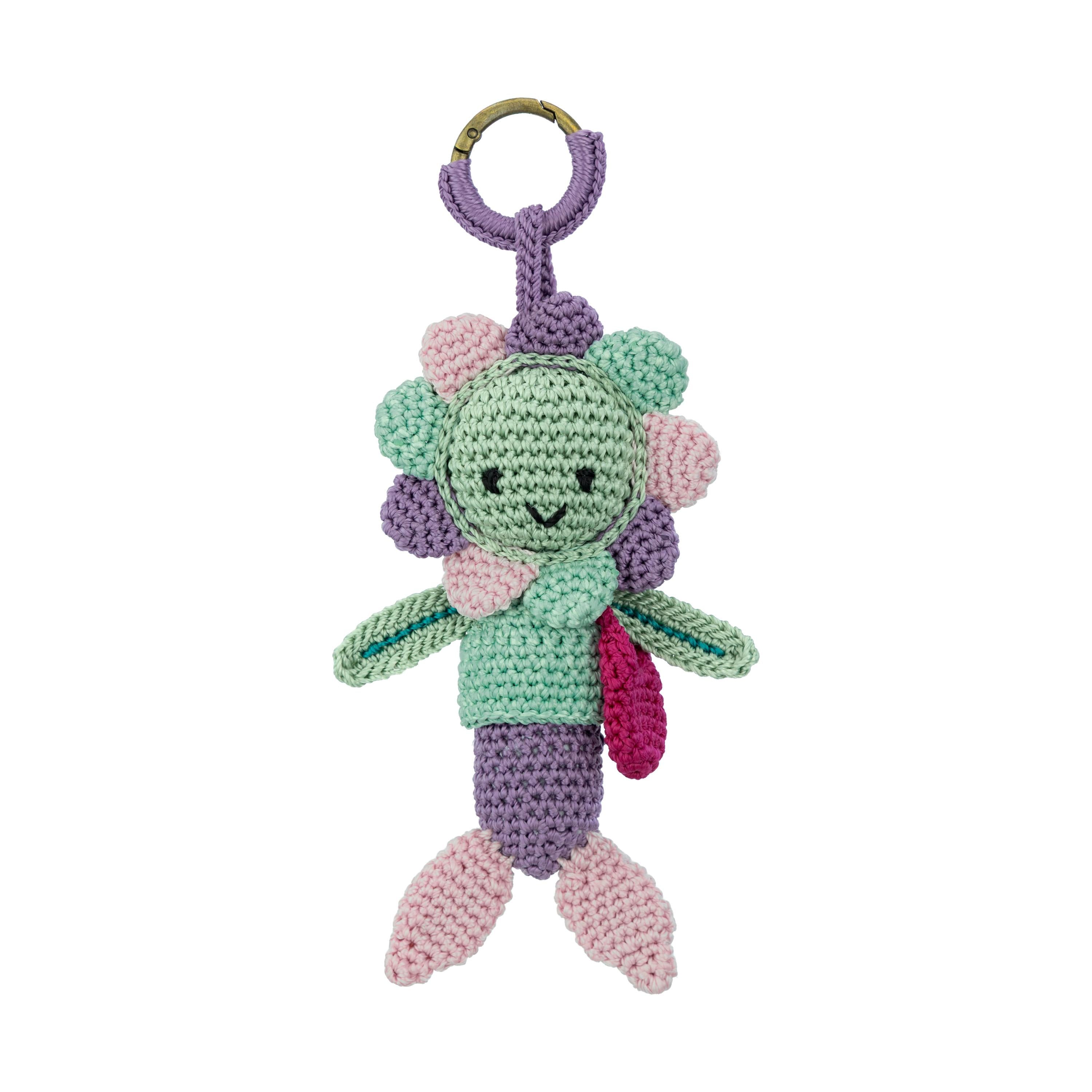 The Sak Sunbudz Sunflower Dangle - Hand Crochet - Merina