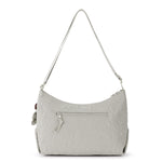 Sakroots Banyan Hobo - EcoTwill - Pebble Flower Blossom Quilted