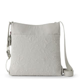 Sakroots Banyan Basic Crossbody - EcoTwill - Pebble Flower Blossom Quilted