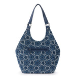 Sakroots Roma Shopper - Denim - Denim Retro Flower