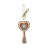 The Sak Yarnicharmz Dangle - Hand Crochet - Persimmon Patch