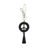 The Sak Yarnicharmz Dangle - Hand Crochet - Black Tonal