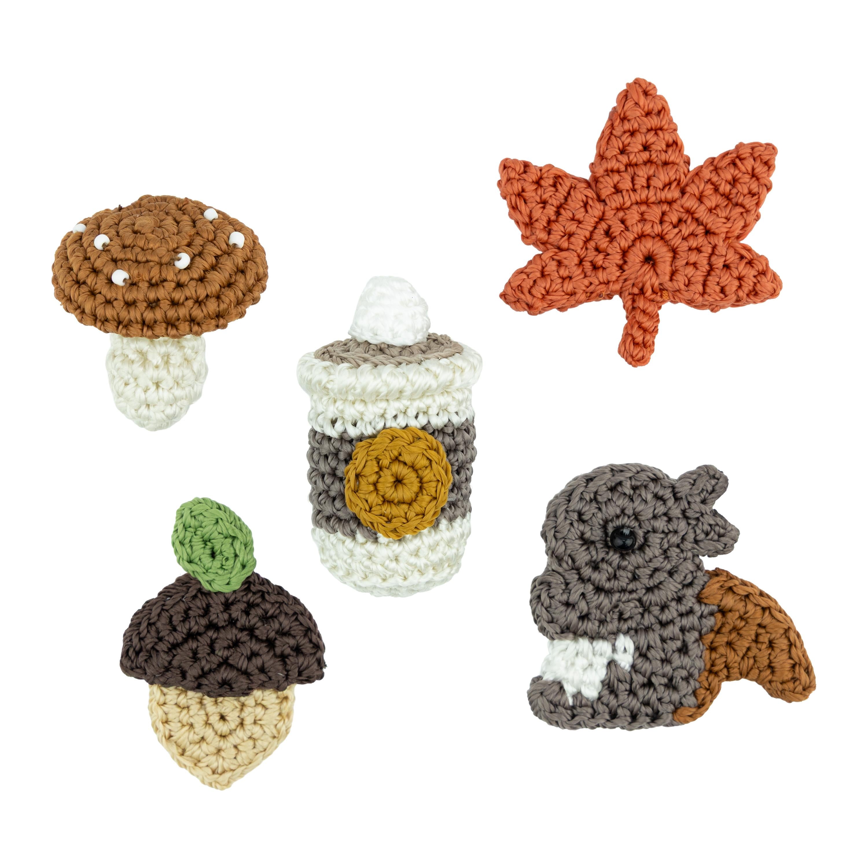 The Sak Yarnicharmz 5 Pack - Hand Crochet - Fall