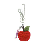 The Sak Yarnicharmz Dangle - Hand Crochet - Apple