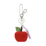 The Sak Yarnicharmz Dangle - Hand Crochet - Apple