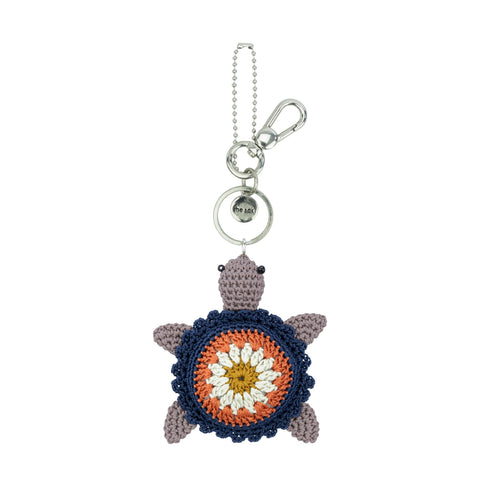 The Sak Yarnicharmz Dangle - Hand Crochet - Turtle Sand