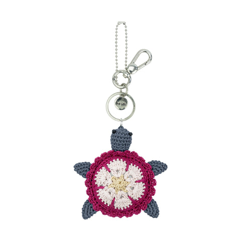 The Sak Yarnicharmz Dangle - Hand Crochet - Turtle Maritime
