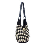 The Sak Los Feliz 120 Hobo - Hand Crochet - Black Ecru Shell