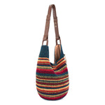 The Sak Los Feliz 120 Hobo - Hand Crochet - Woodland Stripe