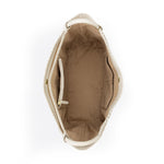 The Sak Los Feliz Large Tote - Leather - Stone Woven