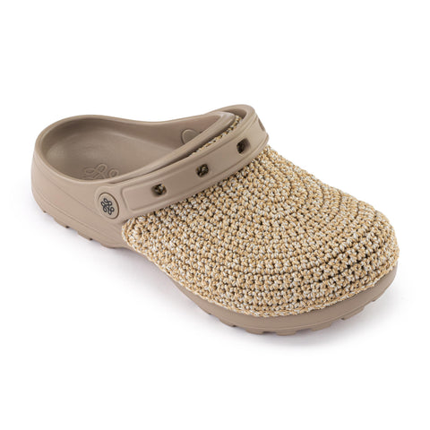 The Sak Bolo Eva Clog - Bamboo Static