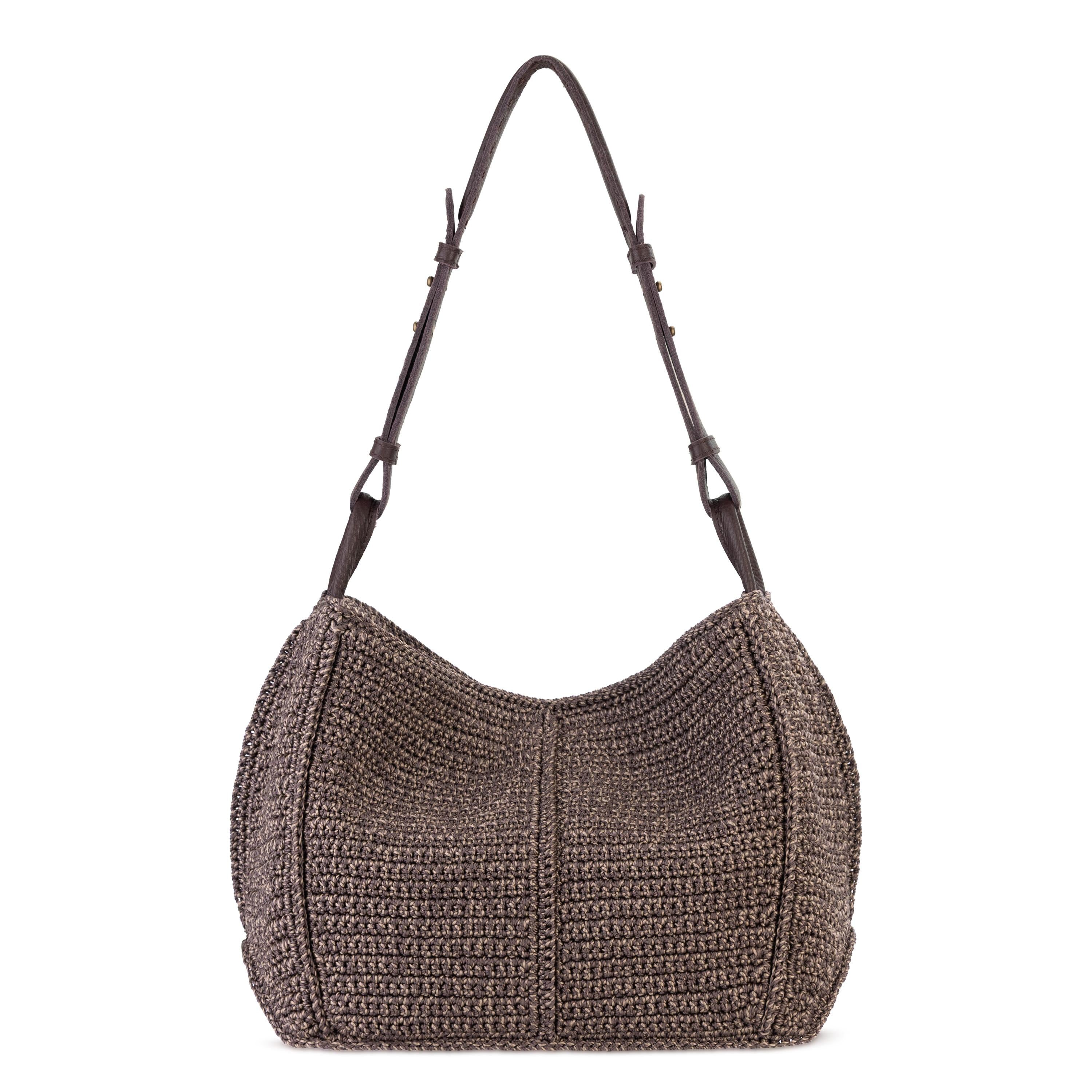 The Sak Los Feliz Hobo - Hand Crochet - Nutmeg Static