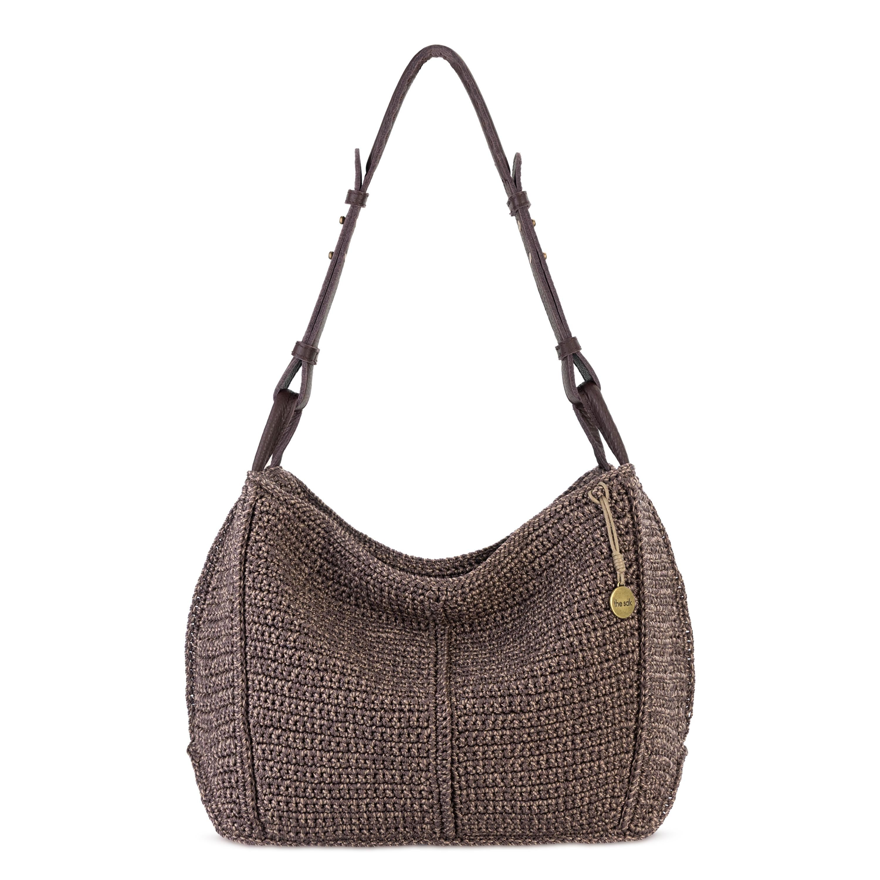 The Sak Los Feliz Hobo - Hand Crochet - Nutmeg Static