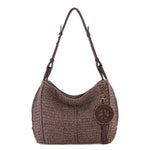 The Sak Los Feliz Hobo - Hand Crochet - Nutmeg Static