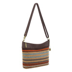 The Sak Lumi Crossbody - Hand Crochet - Harvest Stripe