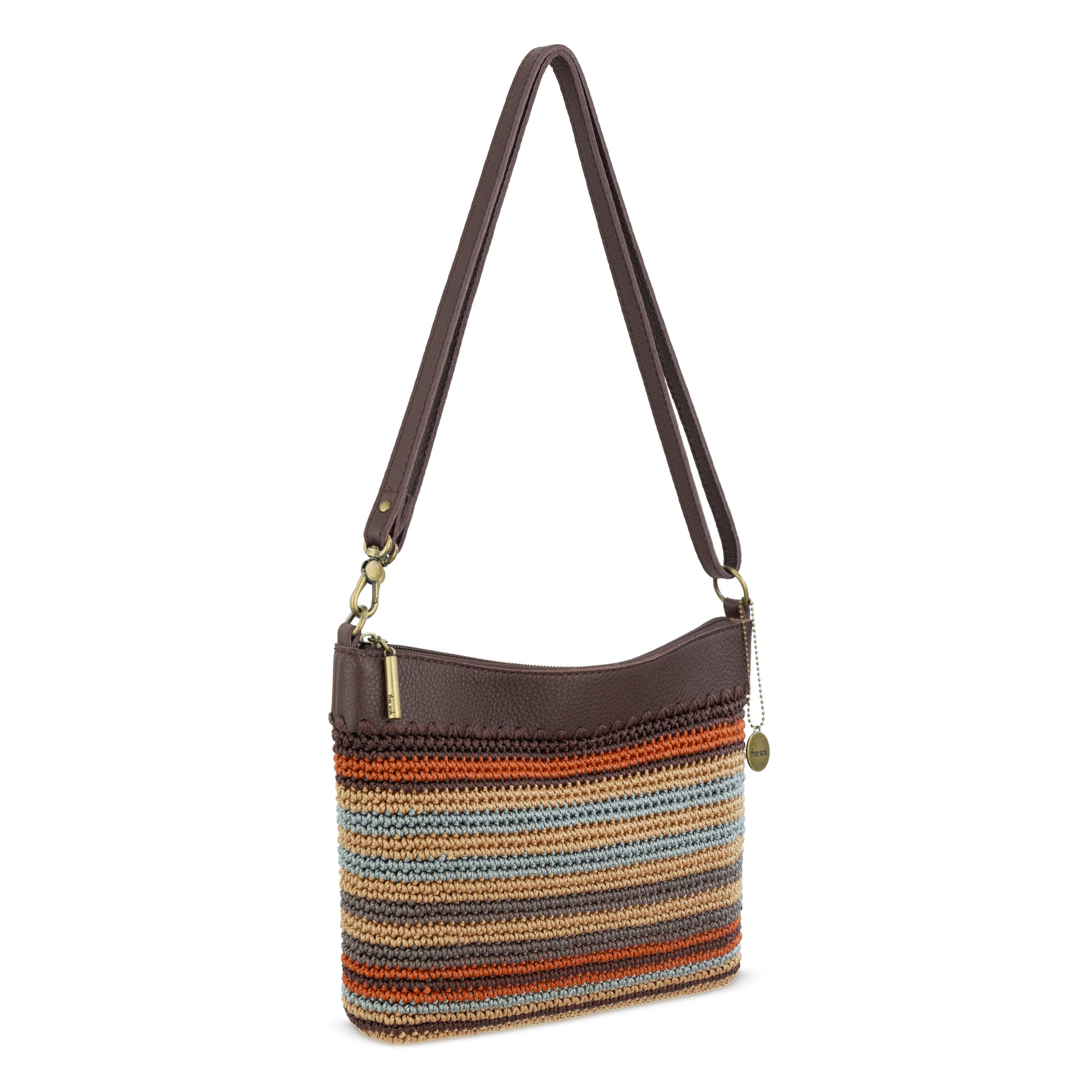The Sak Lumi Crossbody - Hand Crochet - Harvest Stripe