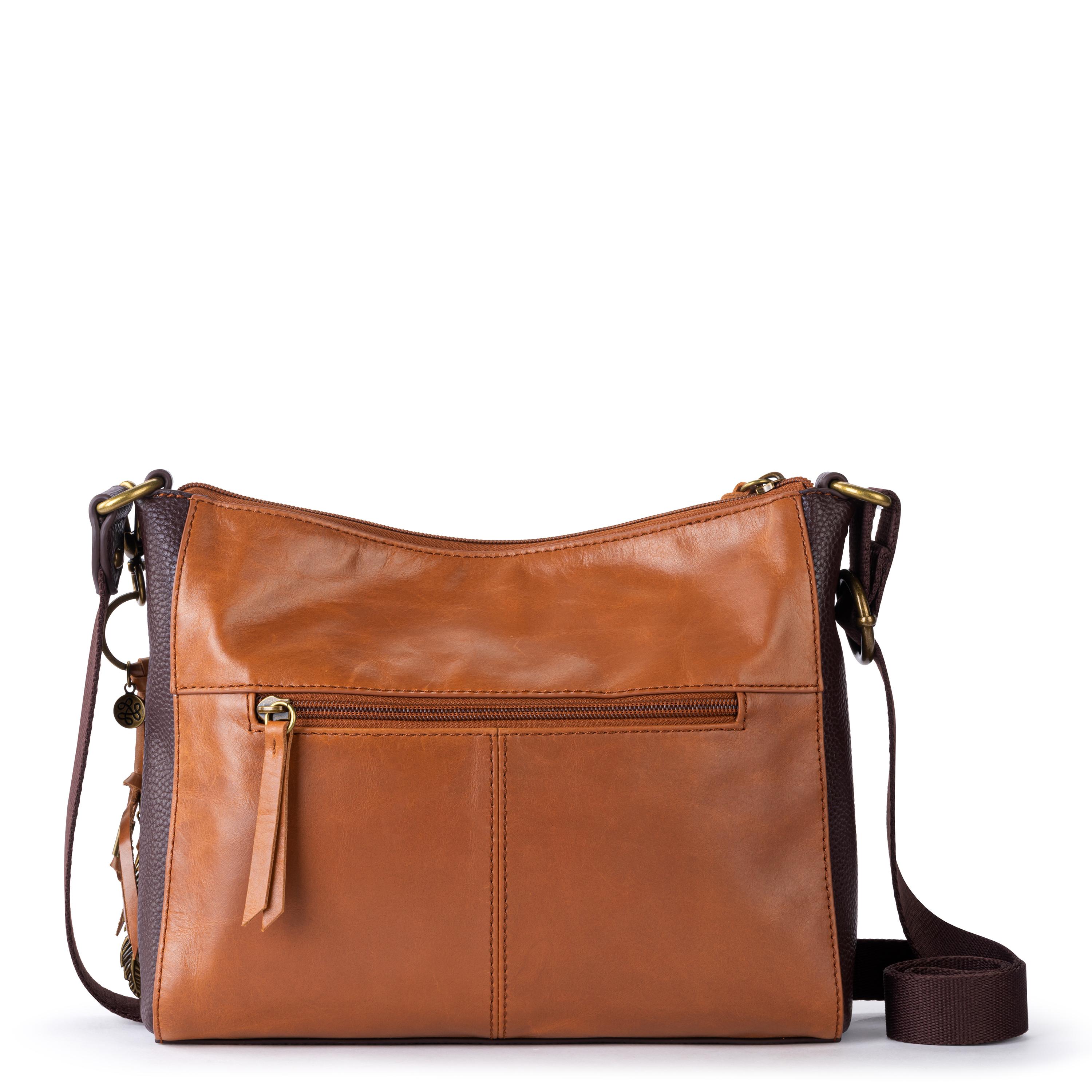 The Sak Alameda Crossbody - Leather - Tobacco Snake Block