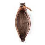 The Sak Alameda Crossbody - Leather - Tobacco Snake Block