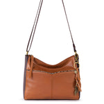 The Sak Alameda Crossbody - Leather - Tobacco Snake Block