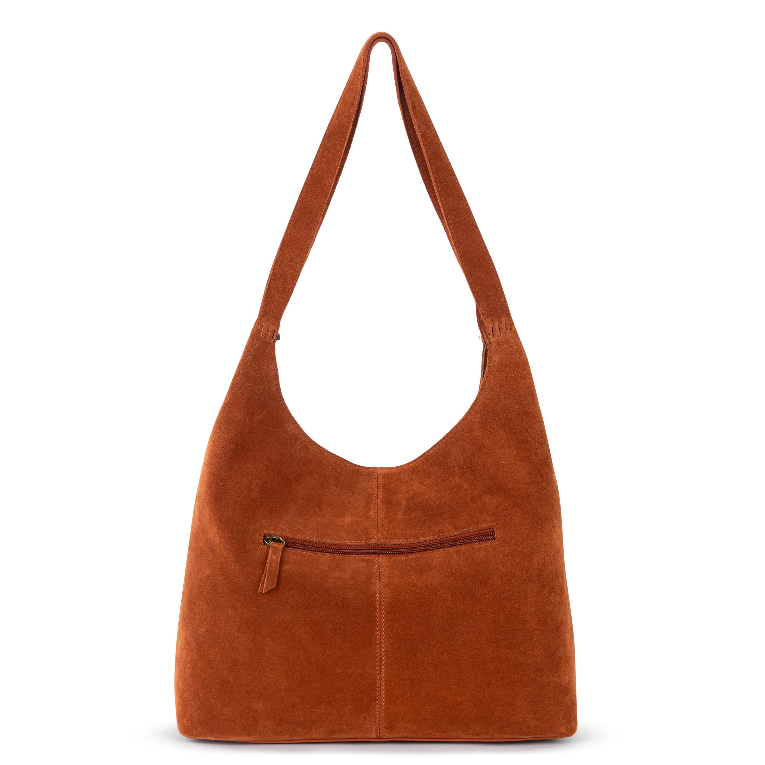 The Sak Huntley Hobo - Leather - Persimmon Suede
