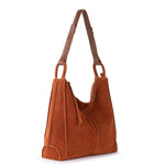 The Sak Los Feliz Bucket - Leather - Persimmon Suede