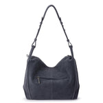The Sak Los Feliz Hobo - Leather - Storm Grey Suede
