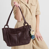 The Sak Los Feliz Satchel - Leather - Mahogany