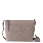 The Sak Melrose Crossbody - Leather - Mushroom Croco Suede