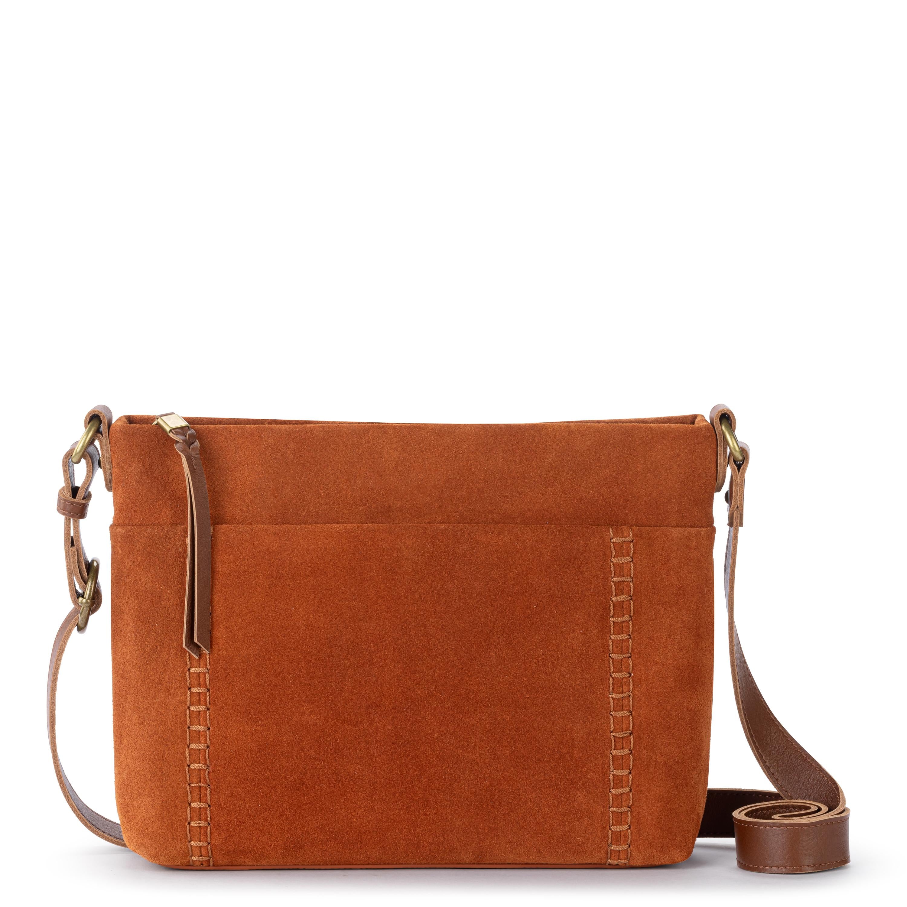 The Sak Melrose Crossbody - Leather - Persimmon Suede