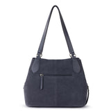 The Sak Melrose Satchel - Leather - Storm Grey Suede