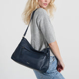 The Sak Melrose Shoulder Bag - Leather - Indigo