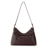The Sak Melrose Shoulder Bag - Leather - Mahogany