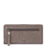 The Sak Mira Large Wallet - Leather - Mushroom Suede