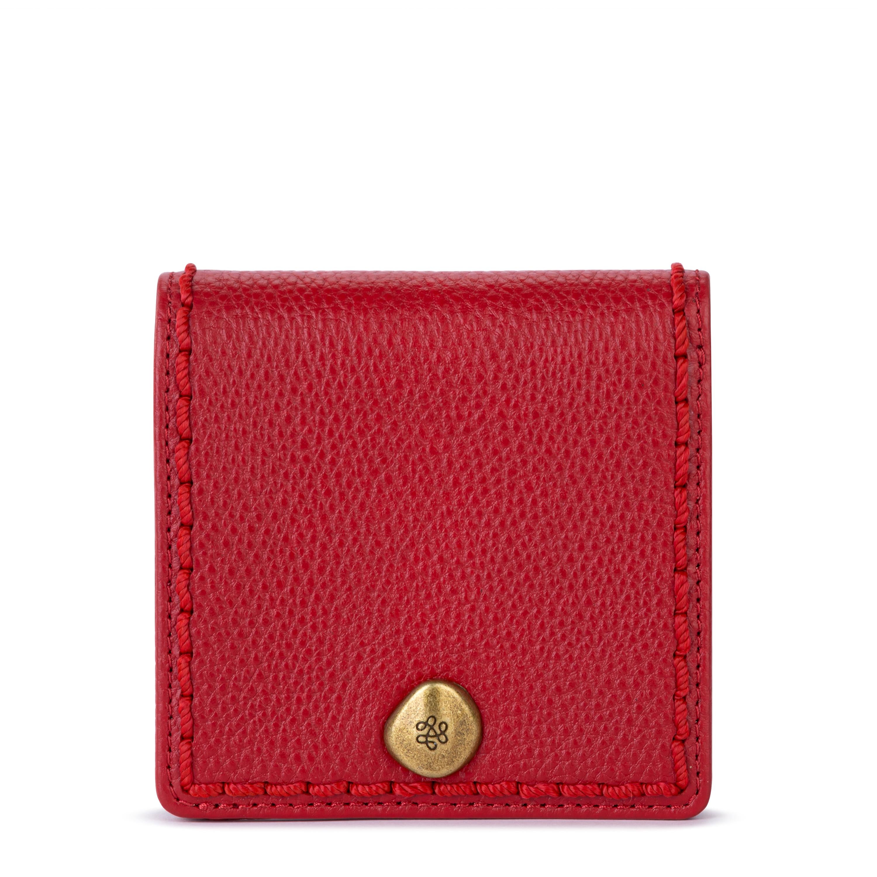 The Sak Mira Small Wallet - Leather - Scarlet